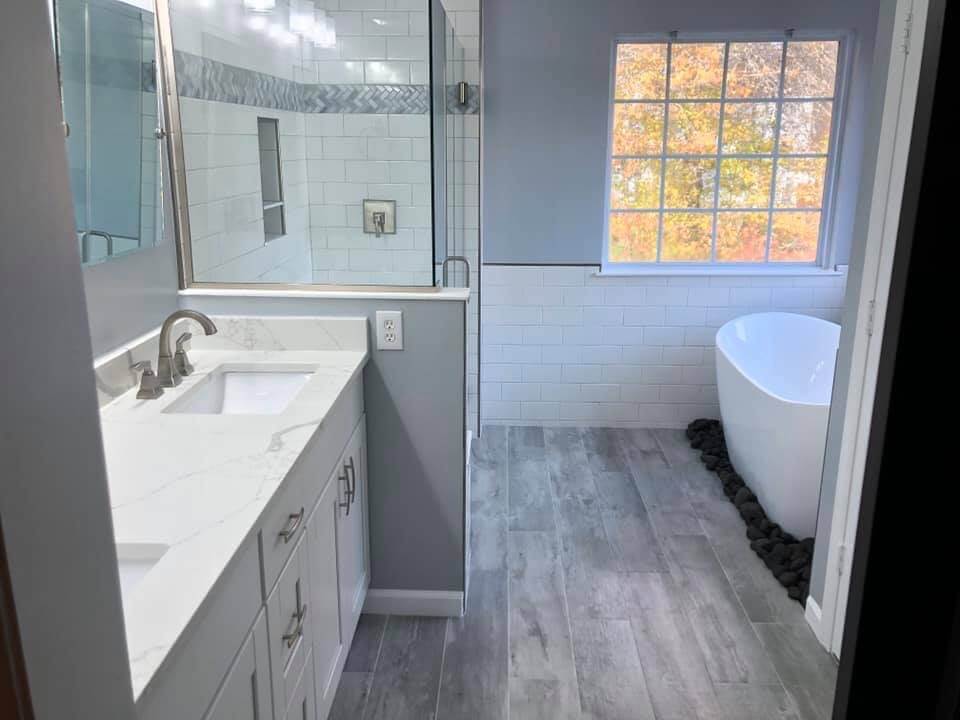 Custom Master Bathroom Remodel - After