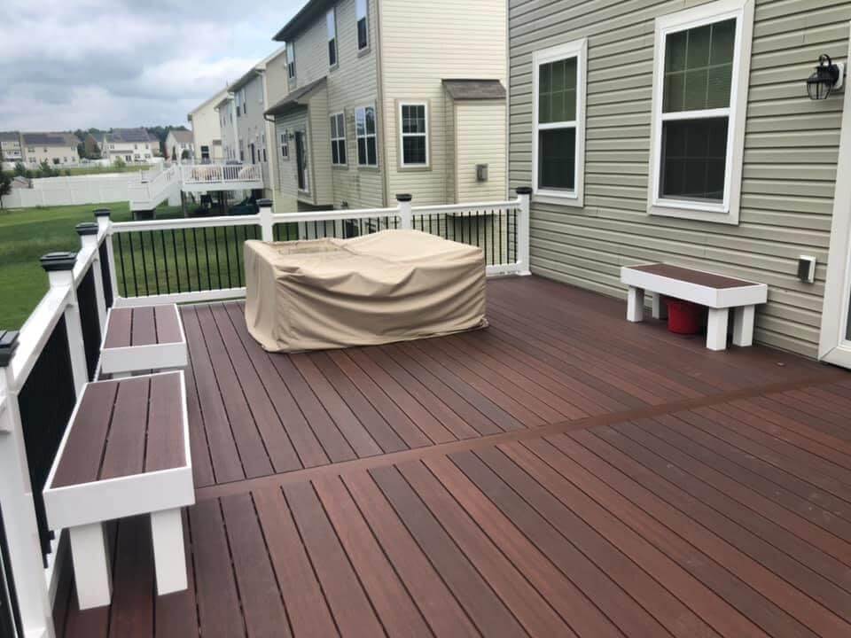 composite deck fiberon floor