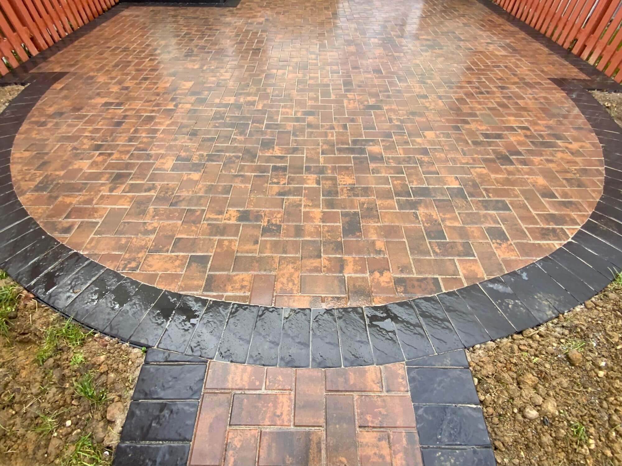 After 3 townhouse patio 