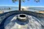 Close Up of Fire PIt on Waterfront Maryland Property