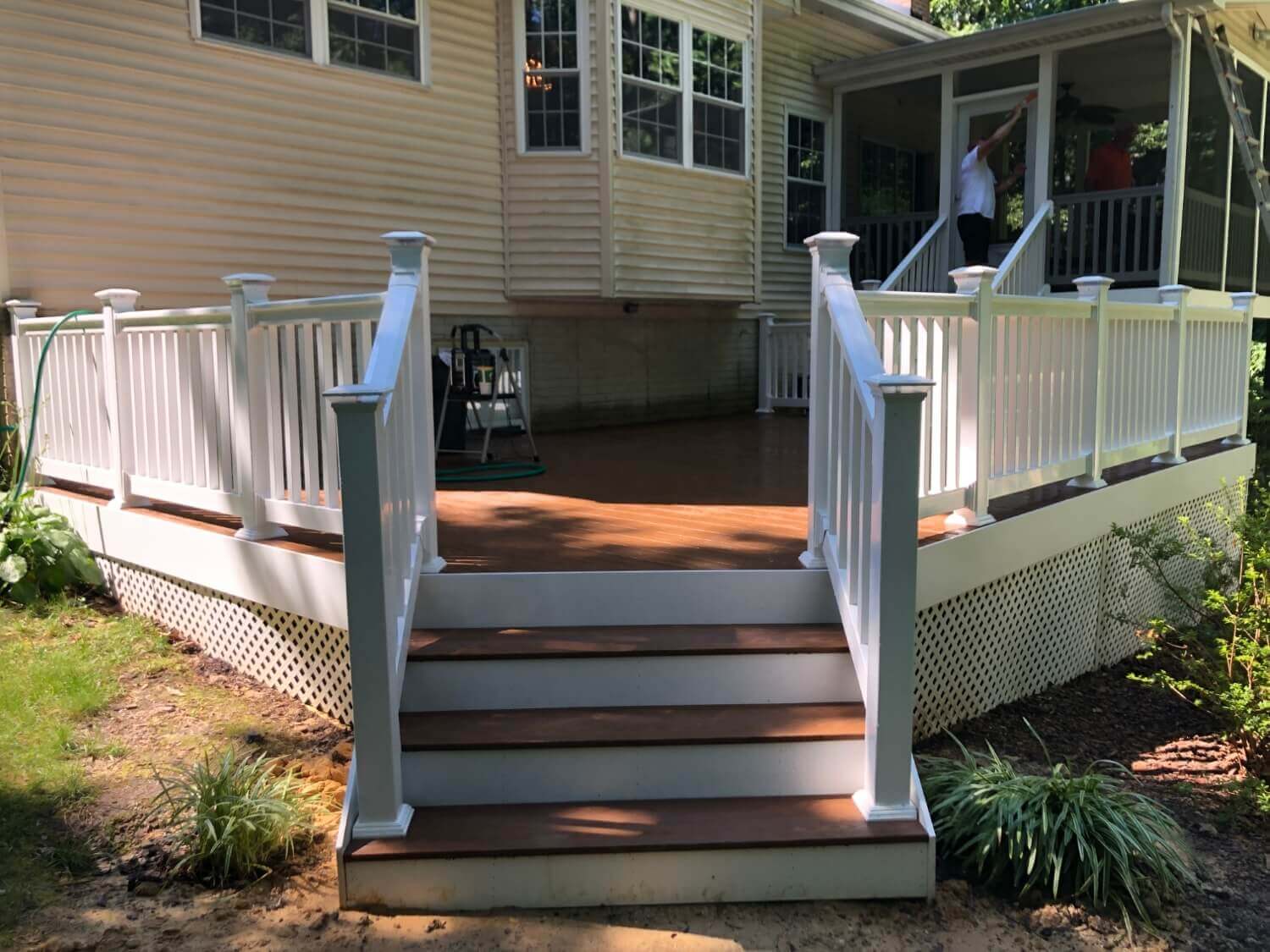 gallery New Deck + Screened-in Porch in Sunderland, Maryland (after Image)