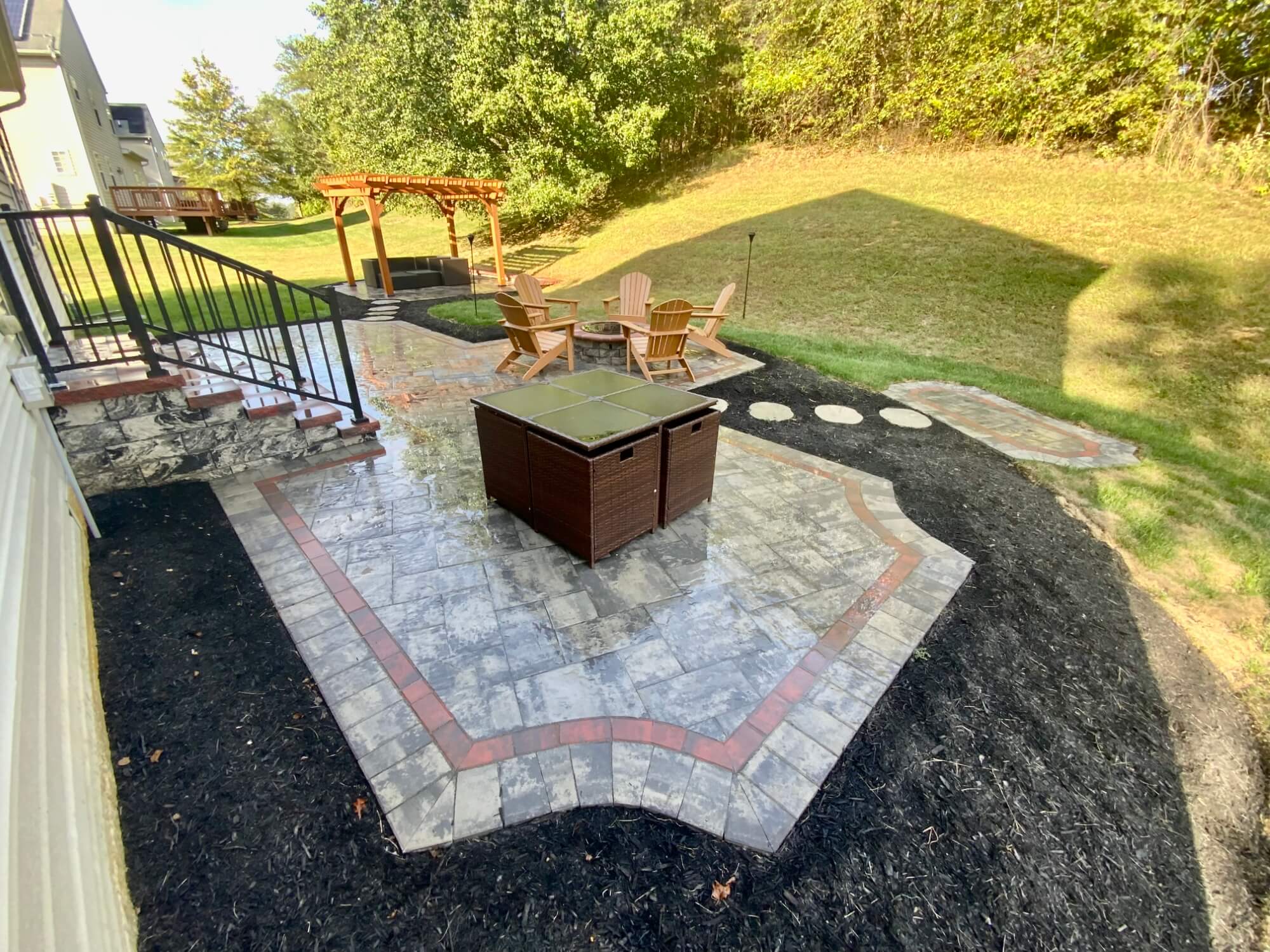 New Paver Patio in Brandywine, Maryland