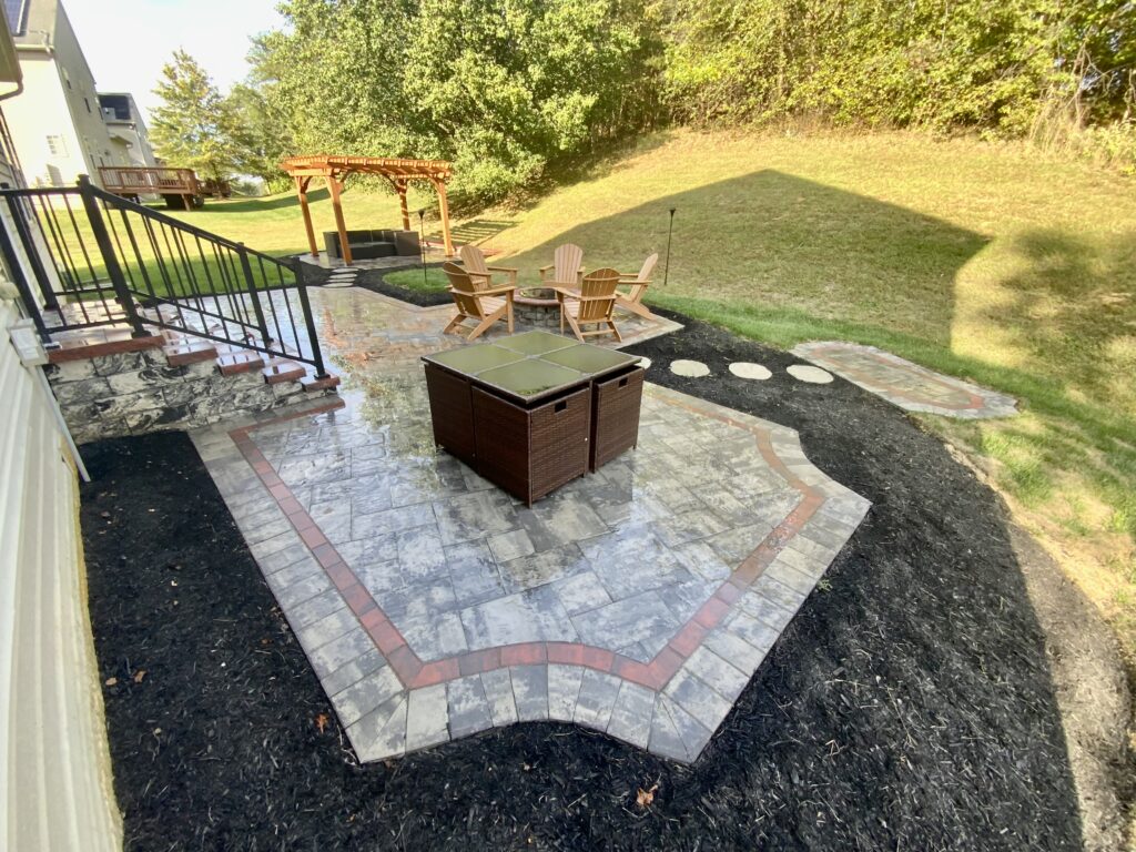 paver patio in southern maryland