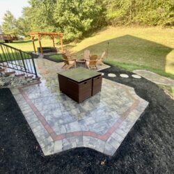 Bold New Paver Patio in Brandywine, Maryland