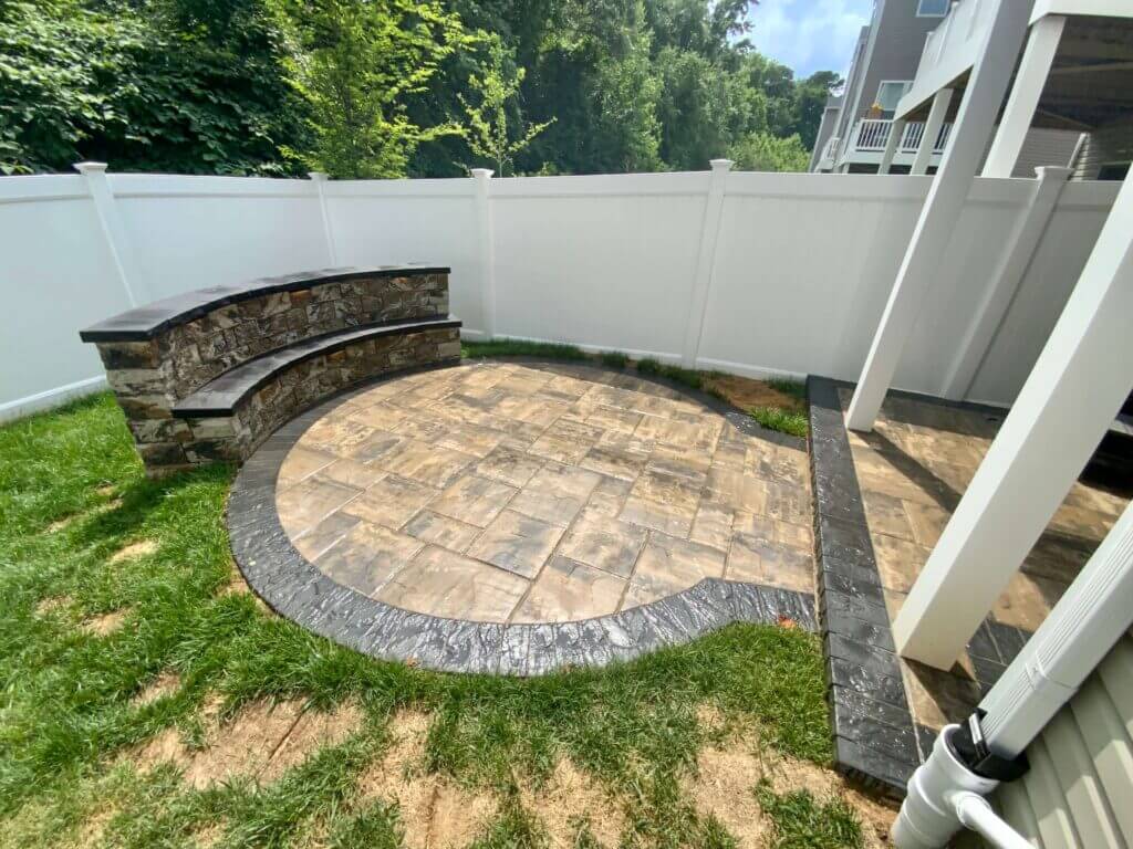 Townhouse Paver Patio & Bump Out (After)